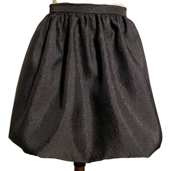 Sherri Hill Black Bubble/Balloon Skirt Size 14 - Picture 6 of 9
